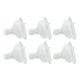 thumbnail image 1 of Paquete de 6 Tetinas de Repuesto de Silicona para Bebé Sabor Natural Boca Ancha Tetinas Universales de Repuesto para Biberón de Bebé Recién Nacido de 0 a 6 Meses de Edad ANGGREK Otros, 1 of 8