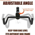 thumbnail image 4 of Bike Wall Mount Hanger - Horizontal Bicycle Indoor Storage Rack | Cycling Wall Mounted Holder Hook - Hang Your Road, Mountain or Hybrid Bikes in Garage or Home, 4 of 7