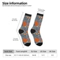thumbnail image 2 of Balery Floral Squirrel Pattern Crew Socks Unisex– Soft & Breathable Socks for Men & Women, One-Size Fits Most (US 5-11), Comfortable & Durable for Daily Wear, 2 of 6