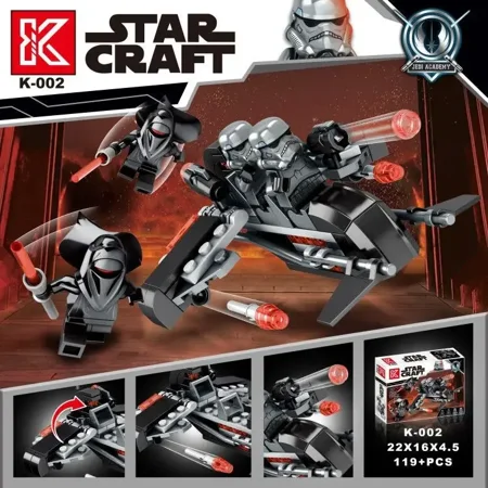 Fighter X Model Assembled Building Blocks Action Figure Mandalorian Troops Cartoon Bricks Toys Children Kids Gifts