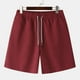 thumbnail image 1 of pstuiky Pantalones cortos de gimnasio, Pantalones cortos deportivos informales de verano para hombre, con bolsillos y cordón, de cintura media Pantalones cortos cargo, 1 of 5