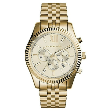 UPC 691464950507 product image for Michael Kors Men s Lexington Gold-Tone Chronograph Metal Watch  MK8281 | upcitemdb.com