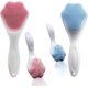 thumbnail image 3 of Cepillos faciales de limpieza de silicona suave y grande con mango antideslizante y fácil de agarrar, cepillos de limpieza manuales para exfoliar, masajear, ultrafinos y desmaquillantes, 3 of 4