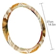 thumbnail image 4 of Thanksgiving Leaves 14.5 Inch Printing PVC Leather Car Wheel Covers Steering Wheel Covers Auto Accessories, 4 of 6