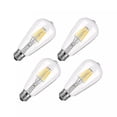 thumbnail image 1 of Filament Vintage Led Bulbs E27 Edison Screw Energy Saving 4w Light Bulb 2700k Warm White 4pack St64, 1 of 5
