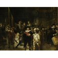 thumbnail image 2 of Art.com The Night Watch Painting by Rembrandt Van Rijn Stretched Canvas Print Wall Art by Stocktrek Images, 32" x 24", 2 of 4
