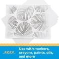 thumbnail image 4 of Papel de dibujo Sax Sulphite, 90 libras, 9 x 12 pulgadas, 500 hojas, 4 of 9