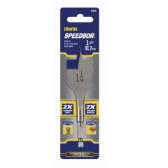 

Irwin Irwin - 87920 - Speedbor 1-1/4 in. x 4 in. L Carbon Steel Wood Boring Bit 1/pc.