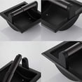 thumbnail image 5 of Stainless Steel Recessed Toilet Paper Holder-Wall Mounted Metal Recessed Tissue Roll Dispenser for Home Cabinet Bathroom Kitchen Commecial, 5 of 5