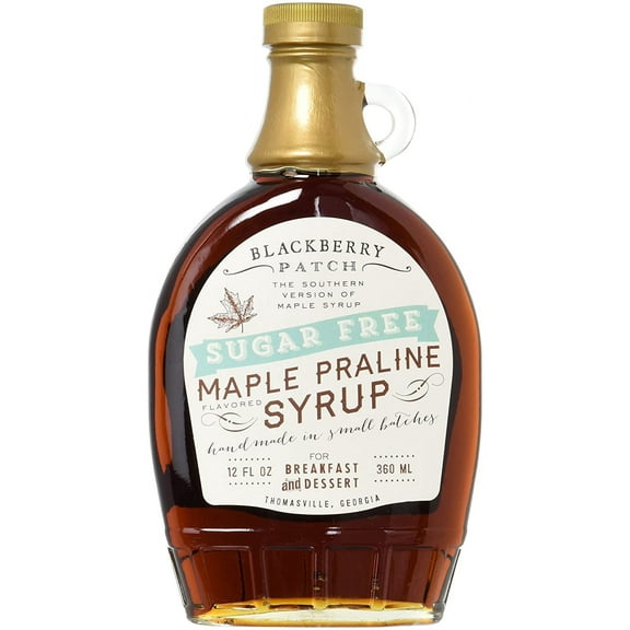 Maple Praline Flavored Sugar Free Syrup, 12 oz, Blackberry Patch