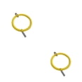 thumbnail image 3 of Tholdsy Cadena para teléfono móvil Hombres Mujeres Impermeable Flexible Desmontable Anti-pérdida Anillo colgante Viaje Deporte Cordón Negro Amarillo claro 2piezas, 3 of 6