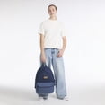 thumbnail image 4 of Levi Strauss Signature 17" Unisex Adult Denim Dome Backpack, Dark Stonewash, 4 of 7