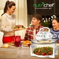thumbnail image 6 of NutriChef PKAIRFR48 Halogen Oven Air-Fryer, Infrared Convection Cooker, Healthy Kitchen Countertop Cooking, 6 of 7