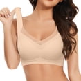 thumbnail image 1 of Brasier Ropa Interior sin Costuras para Mujer con Busto Pequeño Que Muestra Un Busto Grande y Ajustado sin Aros de Acero. Grande, 1 of 3