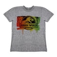 thumbnail image 1 of Playera Para Niño Jurassic World Jurassic World Cuello Redondo Manga Corta Talla 8 Gris Jaspe, 1 of 2