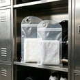 thumbnail image 3 of COM1950s Waterproof Zip Lock Bags, Reusable Clear Pouches with Hang Hole for Travel Toiletries Gym and Household Storage, 3 of 9