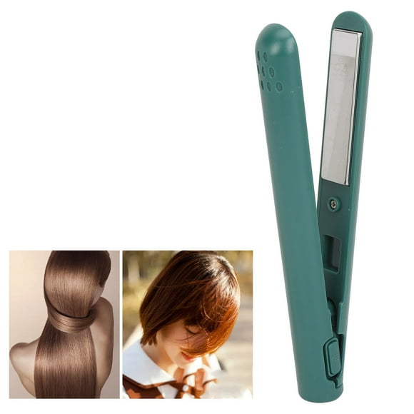 Plancha Para Alisar El Cabello, Alisar Superficies Plancha Para El Cabello Iones Negativos Portátiles Calentamiento Uniforme Temperatura Constante Para Cabello Corto Para Uso