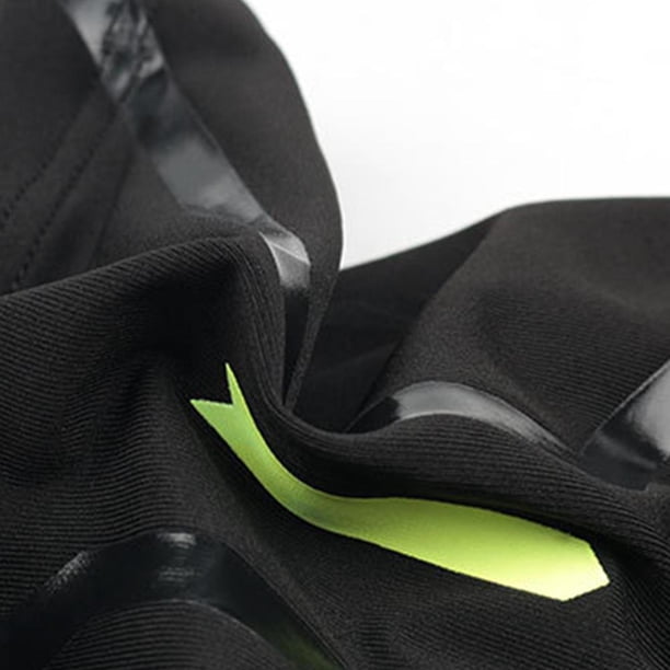 1 rodillera deportiva elástica rodilleras antideslizantes para deportes al aire libre (XXL negro)