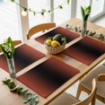 thumbnail image 5 of Red Black Ombre Placemats Set of 2, Modern Gradient Abstract Art Washable Wipeable Table Mats for Dining Tables, Indoor Outdoor Kitchen Place Mats for Holiday Party Table Decor, 5 of 9