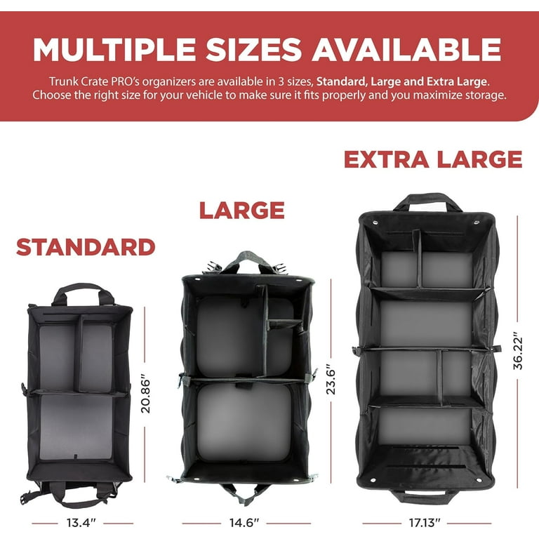 Collapsible Trunk Organizer Fully Featured and Washable