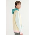 thumbnail image 4 of Ragstock Pastel Spring Color Block Hoodie, 4 of 4