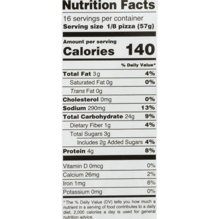 Mia Pizza Crusts With Pizza Sauce Original, 2.0 CT