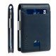 thumbnail image 1 of Cartera delgada RUNBOX con bloqueo RFID y clip para billetes en cuero, 1 of 7