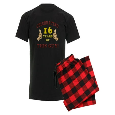 

CafePress - Funny 16Th Birthday For Boys - Men s Dark Pajamas