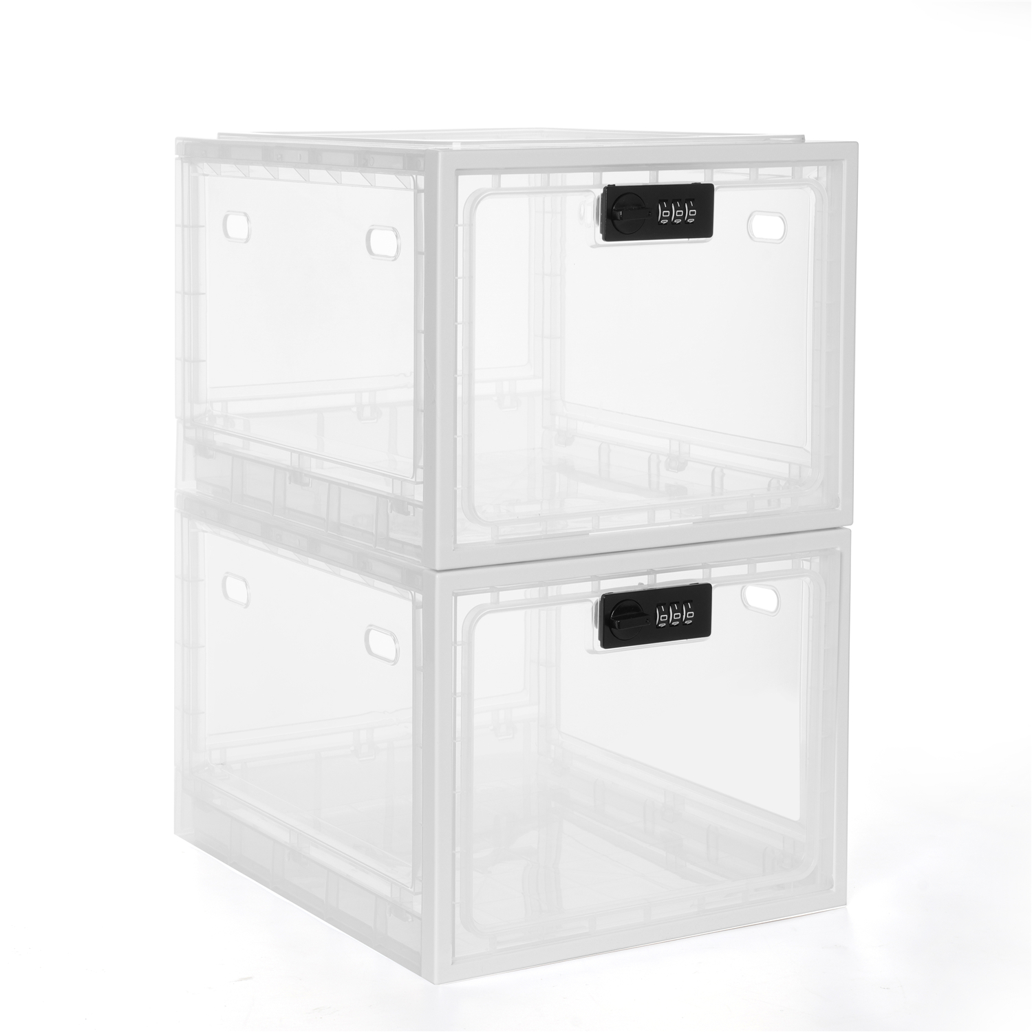 Locbbie Lockable Storage Box with Combination Lock photo 1