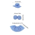 thumbnail image 3 of UALSRZL Porch Goose Outfits Set, 23in Porch Goose Bikini Outfits, Summer Hawaiian Style Geese Outfits for Patio Pool and Yard Outdoor Decor, Blue, 3 of 7