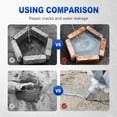 thumbnail image 3 of Heavy-Duty Concrete Crack Repair Adhesive – Quick-Drying Waterproof Sealer for Outdoor Concrete, Home Repairs, and Renovations (Grey, 200G), 3 of 6