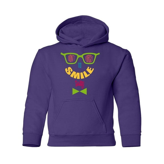 Don't Forget To Smile! Hoodie Juniors -Image by Shutterstock, x-Large