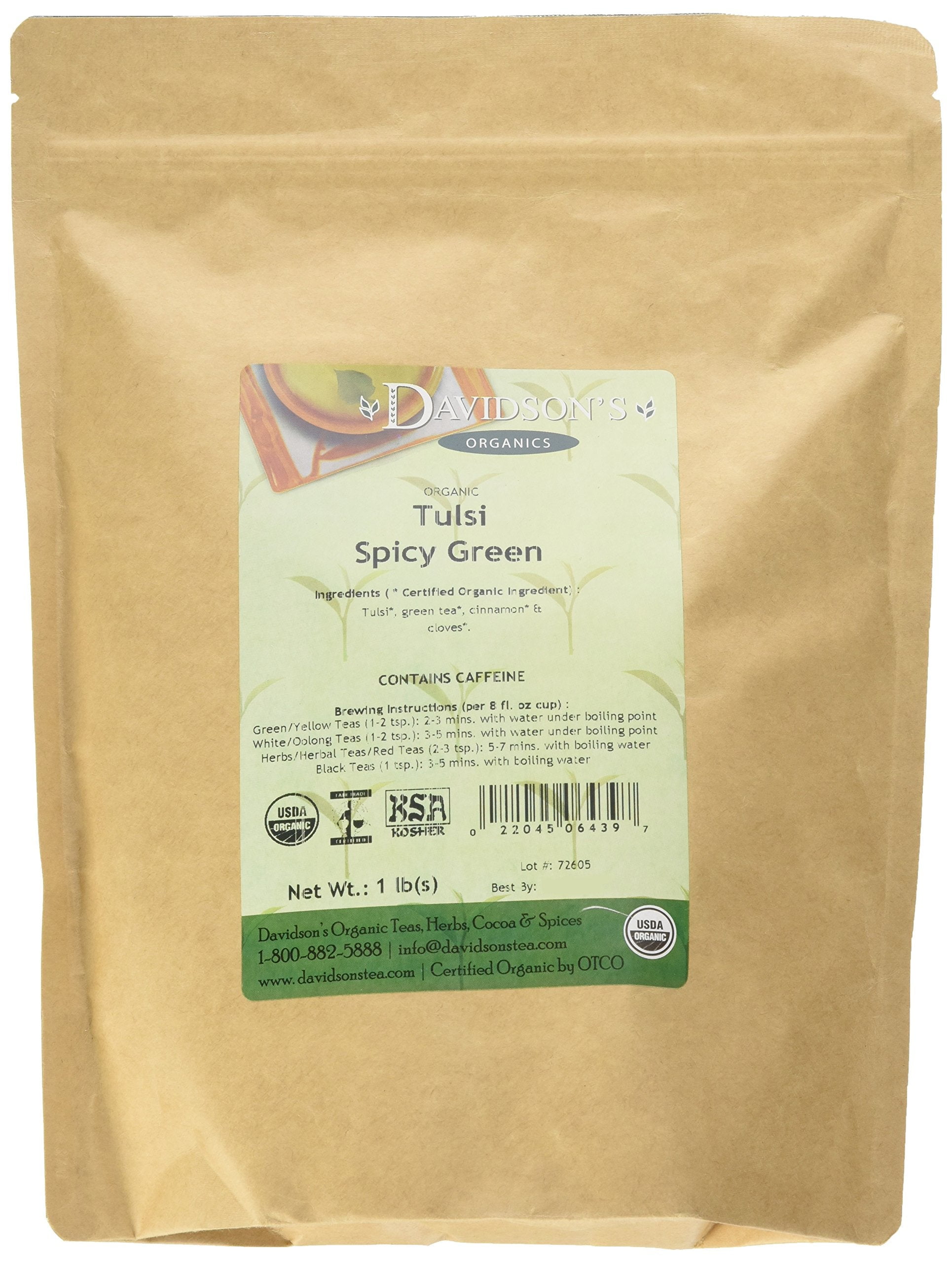 Davidson Organic Tea 6338 Bulk Herbal Te De Hibiscus Tea