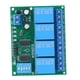 thumbnail image 4 of TICFOX Samfox Módulo de relé de 4 canales, controlador de placa de control, CC 12 V, accesorio para electrónica, 4 of 14