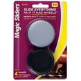 thumbnail image 6 of Magic Sliders Gray 2-3/8 in. Adhesive Polymer Sliding Discs 4 pk, 6 of 7