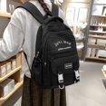 thumbnail image 5 of 1pc Simple Student School Bag, Versatile Casual Backpack, 5 of 5