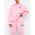 thumbnail image 2 of Hoodies Tracksuit Set Sweatshirt Sweatpants Womens 2 Piece, 2 of 5