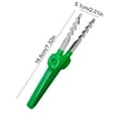 thumbnail image 6 of Weeding Tools Gardening Tweezers with Serrated Tip Ergonomic Handle Stainless Steel Weeding Tool for Precise Planting and Transplanting, 6 of 6
