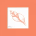 thumbnail image 2 of Koetsier, Albert 15x15 Gold Ornate Wood Framed with Double Matting Museum Art Print Titled - Tulip Shell Peach Matte, 2 of 4