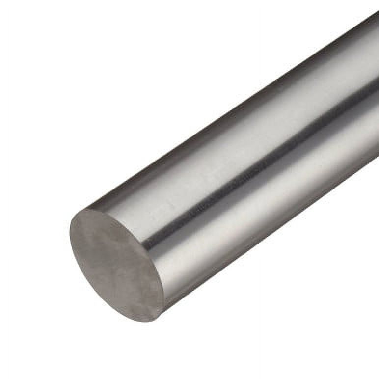 1.625 (1-5/8 inch) x 12 inches, 316 Stainless Steel Round Rod, Cold Finished