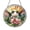 Acrylic 3.5 Inch, variant on Colorful Hummingbird Floral Stained Glass Style Window Decor, Hanging Decorative Art Panel