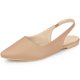 thumbnail image 1 of Zapatos de salón con punta puntiaguda y espalda descubierta para mujer Desnudo 38, 1 of 6