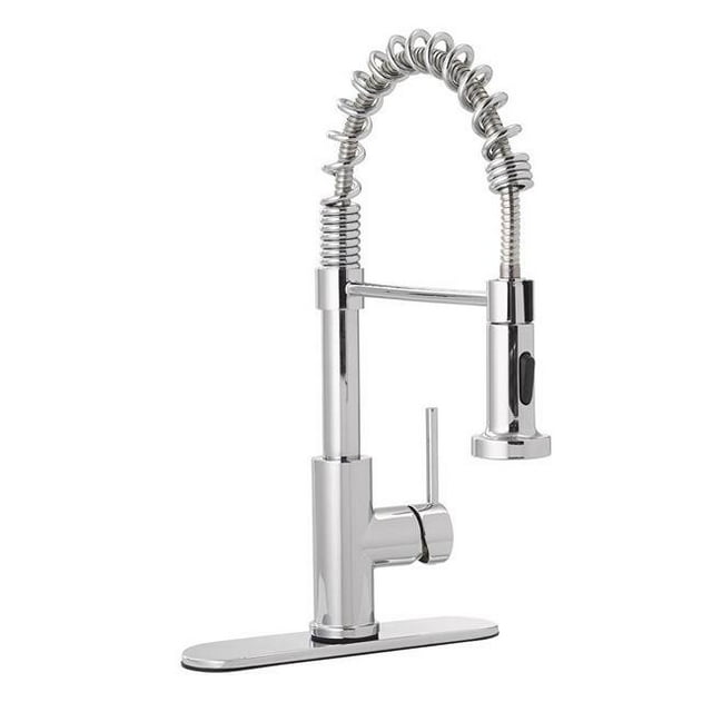 Jones Stephens 1559270 Robinet de Cuisine Moderne Plaqué Chrome à Ressorts