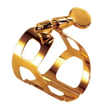 BG France Tradition Gold Plated Alto Sax Ligature - L11