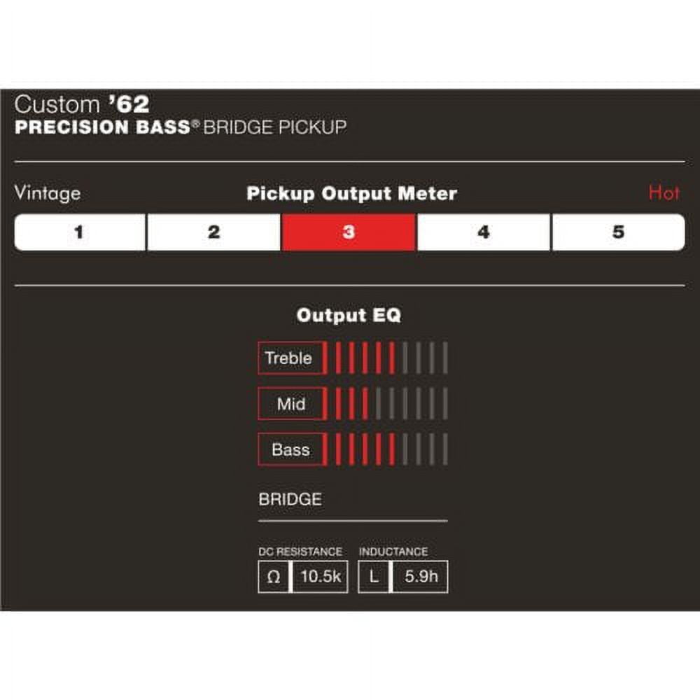 Fender Custom Shop '62 Precision Bass Pickup Set (2), USA - # 0992214000