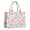 Pink Baseballs With, variant on Large Capacity Tote Bag,Pink Baseballs Pattern Handbag Fashion Luxury Tote Bag,15.7"x13"x 5.1" Inches,Laptop Compatible