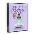 thumbnail image 3 of Stupell Industries Eu De Cologne on Purple Black Framed Giclee Art design by Susan Lugar, 20 x 16, 3 of 8