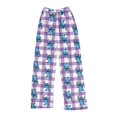 thumbnail image 2 of Pantalon de Pyjama Violet Clair pour Femmes, Bas de Pyjama Long Doux Décontracté TG, 2 of 5