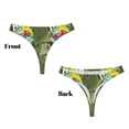 thumbnail image 3 of Fotbe Surfing Dinosaur Tanga Sin Costuras para Mujer con Estampado – Panties Invisibles, Transpirables y Cómodos para Uso Diario-X-Large, 3 of 6