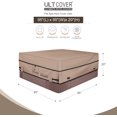 thumbnail image 2 of Housse de SPA Imperméable 600D Polyester Carré 85 x 85 Pouces, 2 of 7